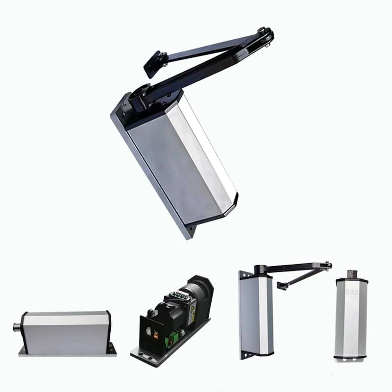 QN-200 90 Degree Curved Arm Electric Door Closer Side Mounted Automatic Door Opener